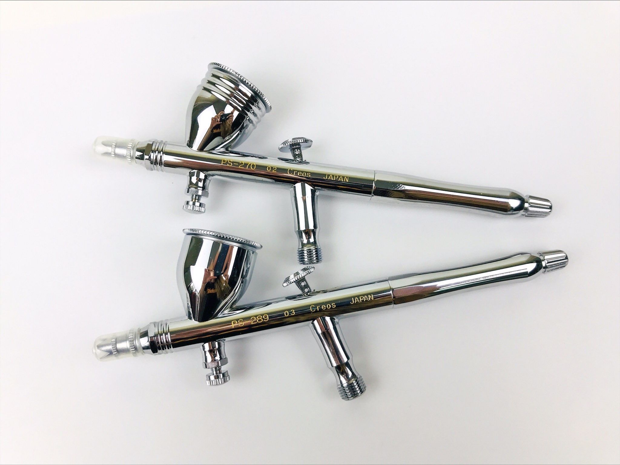 Комплект аэрографов GSI CREOS PS-270 0,2 мм + PS-289 0,3 мм