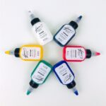 Комплект красок для аэрографии EXMIX TEXTILE 2, 6 цветов по 45 мл