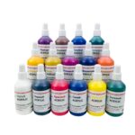 Комплект красок для аэрографии АВТО-Р , АКРИЛ, 15 базовых цветов по 100 мл
