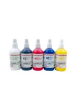 Комплект красок для аэрографии EXMIX, 5 базовых цветов по 100 мл