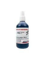 Краска для аэрографии EXMIX, базовая, 100 мл, 02 ЧЕРНАЯ (Кола)