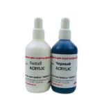 Краска для аэрографии АВТО-Р, базовая, АКРИЛ, комплект, 100 мл +100 мл
