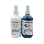 Краска для аэрографии EXMIX, базовая, комплект, 100 мл + 100 мл