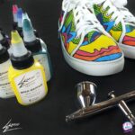 Краска для аэрографии EXMIX TEXTILE, БАЗОВАЯ, 45 мл — изображение 3