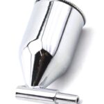 Емкость для аэрографа 13 мл. с крышкой, трубка 90 градусов JAS 1524